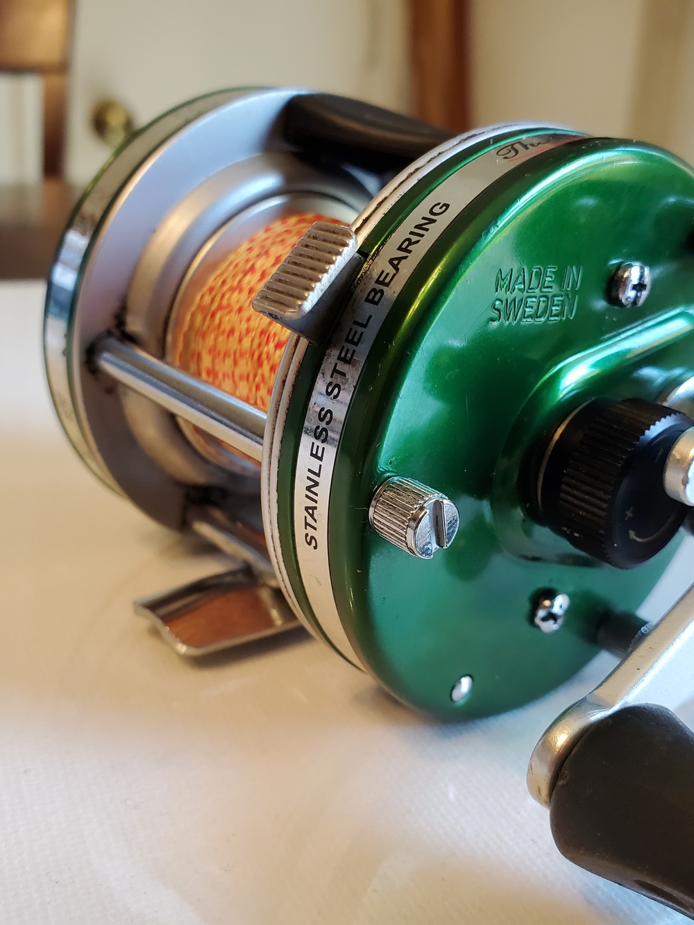 ABU GARCIA VINTAGE VXL 5000 C EMERALD GREEN